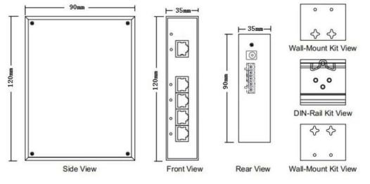 Switch Ethernet industriale serie TH-3 (2)